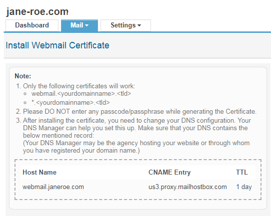 DNS-Record-Note